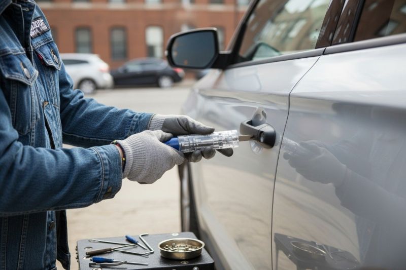 Vehicle Lock Repair detail
